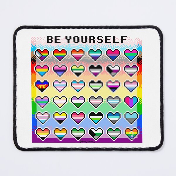 Item preview, LGBTQ+ community flags pixel art 2 with background designed and sold by Axel-Speed.