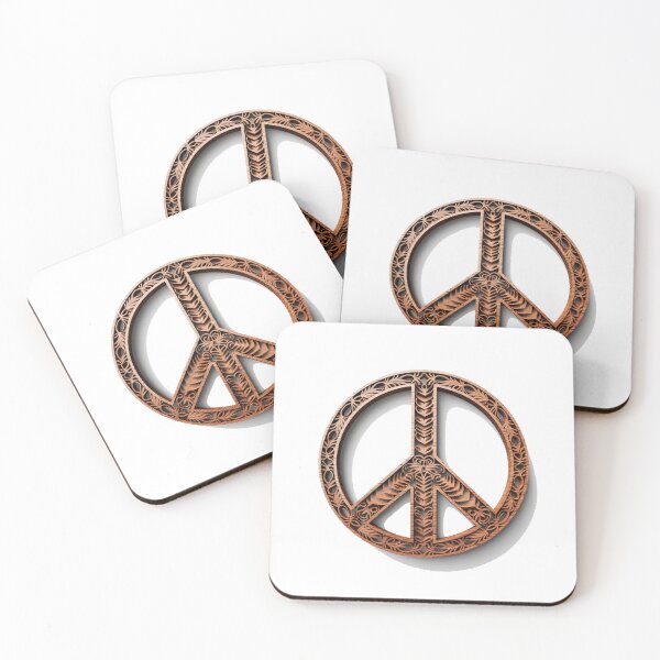 Item preview, Rusted Metal Peace Symbol designed and sold by ToonBrunnette.