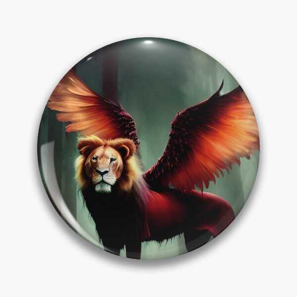 Item preview, Winged lion designed and sold by Nicolette Vermeulen.