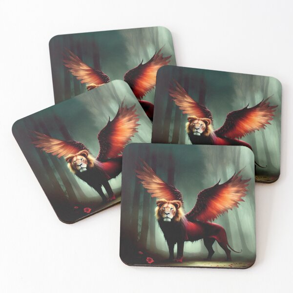 Item preview, Winged lion designed and sold by Nicolette Vermeulen.