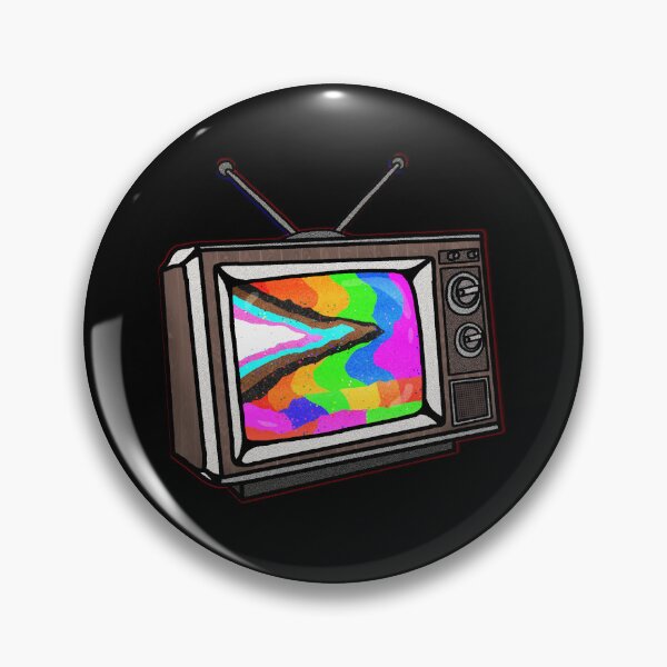 Item preview, Retro TV - Inclusive - Pride 2023  designed and sold by AmbiguousNothin.