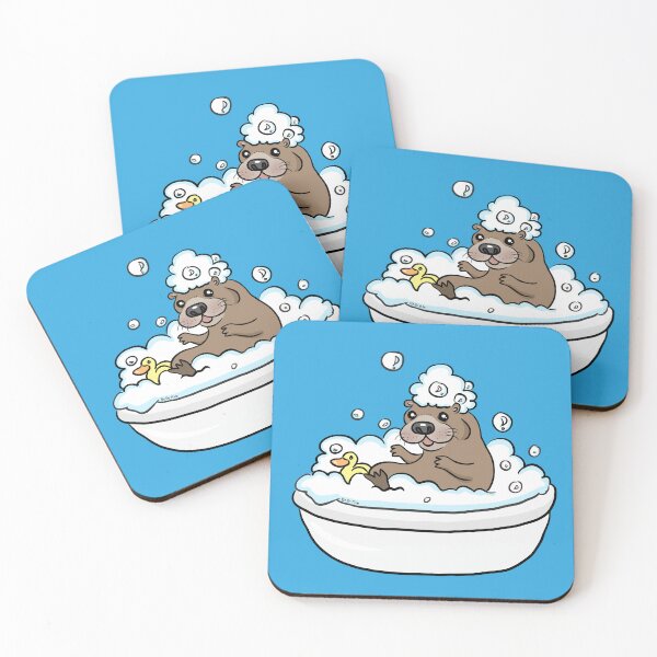 Item preview, Otterly relaxing self care designed and sold by doodletokki.
