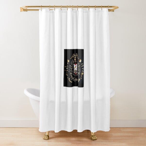 bones of death Shower Curtain