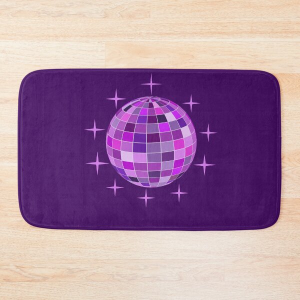 Item preview, Purple  Groovy Disco Ball with stars  designed and sold by Yasminepatterns .