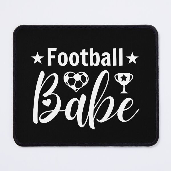 Item preview, Football babe, female soccer player, football girl, soccer babe designed and sold by portrait4you.
