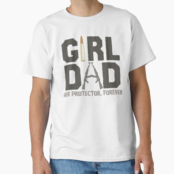 Item preview, Mens Girl Dad Her Protector Forever, Father of Girls Daughter Father s Day designed and sold by T-shirtStocker.