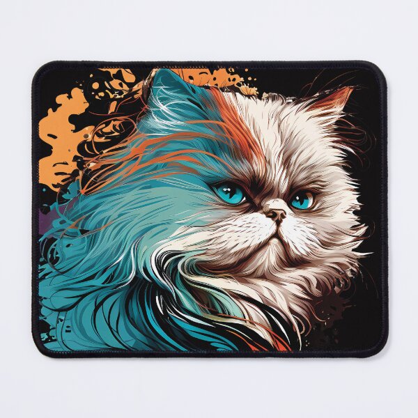 Item preview, Persian, Long-haired and Great Family Cat designed and sold by MVDigitalArt.