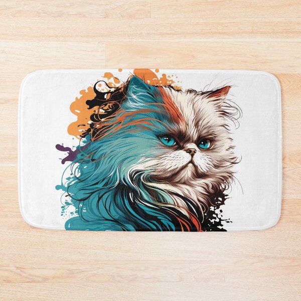 Item preview, Persian, Long-haired and Great Family Cat designed and sold by MVDigitalArt.