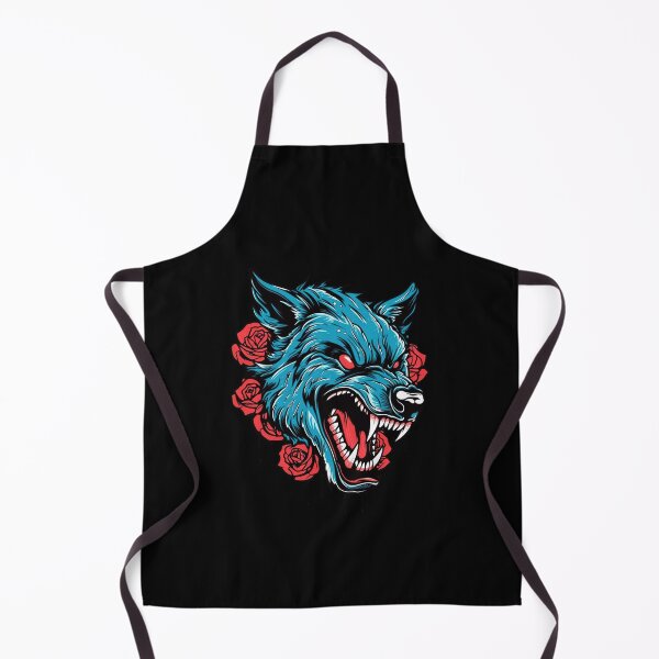 Artikelvorschau, Wolf mit Blumen Mädchen, Wolf mit Blume, Wolfsliebhaber entworfen und verkauft von JJT0724.
