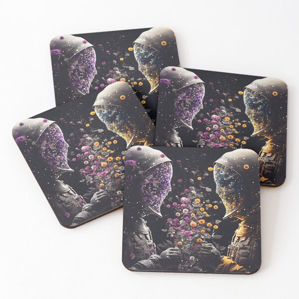 Item preview, Monge no Universo landscape, flowers, mountain, colorful, unique,  designed and sold by afpnegocios.