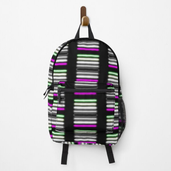 Item preview, Minimalist Neon AroAce Pride Flag designed and sold by O1RSH.