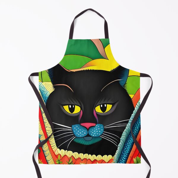 Item preview, Art Deco Flower Cat II designed and sold by Reclining Buddha Cat.