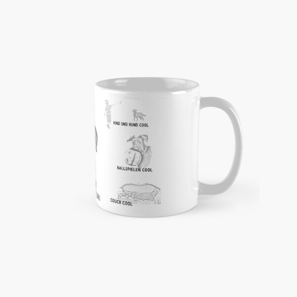 Mit Schnauzer ist alles cool Tasse (Standard)