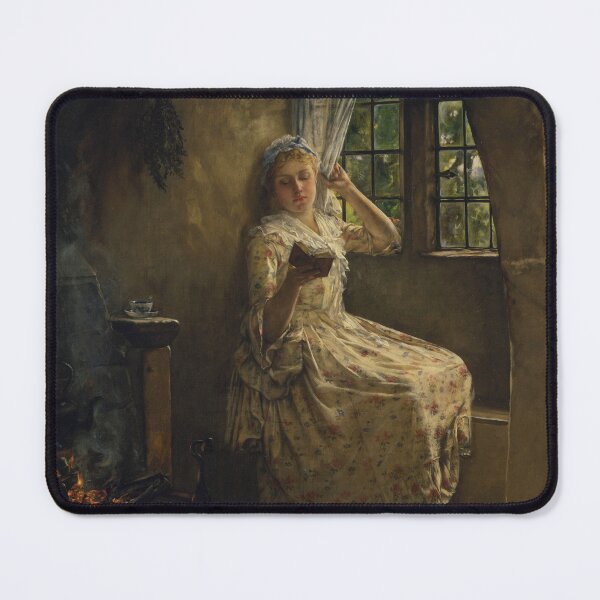 Item preview, A Cosey Corner | Frank Millet | 1884 Classical Art designed and sold by CJET.