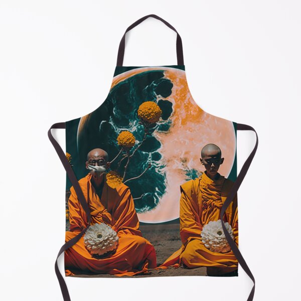 Item preview, Monge, universo, meditação, welow,landscape, flowers, mountain, colorful, designed and sold by afpnegocios.