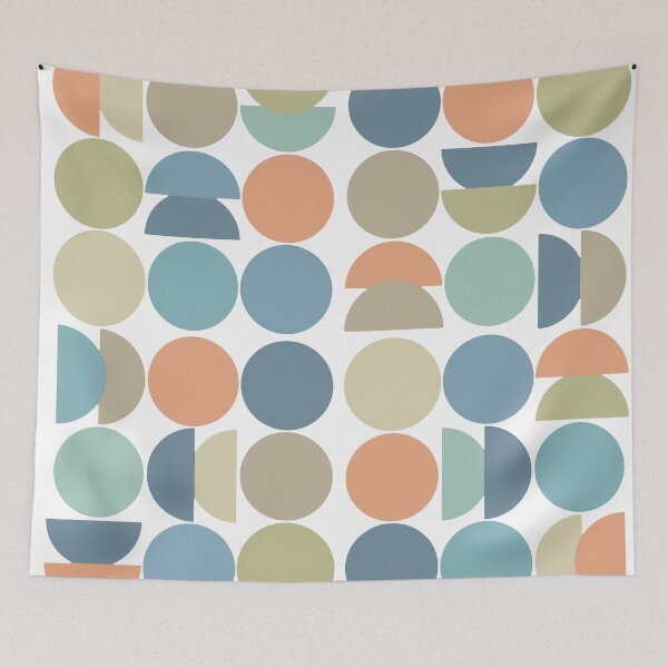 Item preview, Cool color Geo Abstract  designed and sold by Sheila Wenzel Ganny.