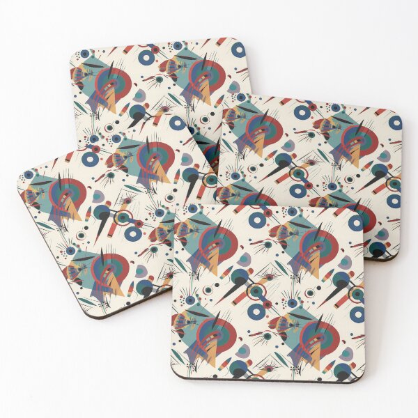 Item preview, Colourful Dots Circles Shapes Abstract Pattern designed and sold by Sturdust.