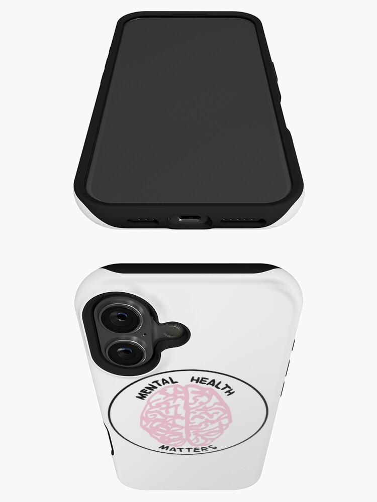 Aperçu 3 sur 4. Coque iPhone avec l'œuvre Questions de santé mentale créée et vendue par acoollamb.