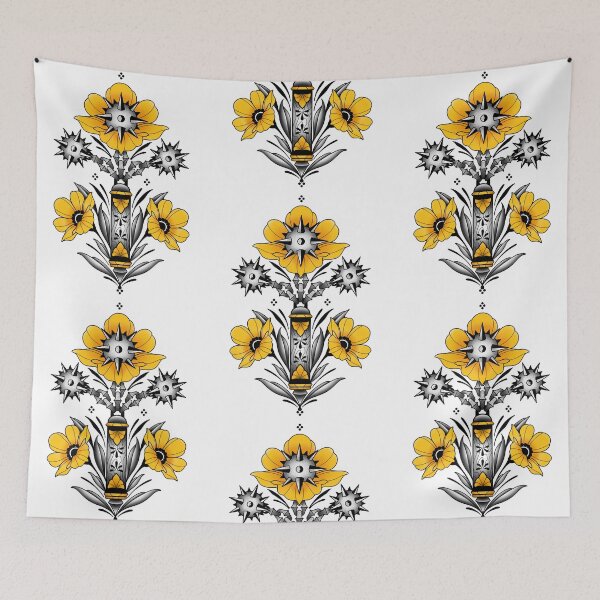 Item preview, Triflail floral designed and sold by Skylartattoos.