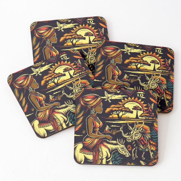 Item preview, African ethno designed and sold by WildlifeSafari.