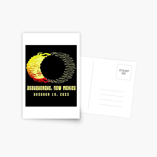 Item preview, Annular Solar Eclipse OCTOBER 2023 Albuquerque designed and sold by Greenbaby.