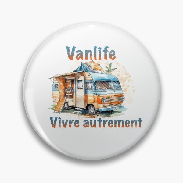 Item preview, camping vanlife, living differently Vintage VR RV camper van design and registration in French designed and sold by isaweb.