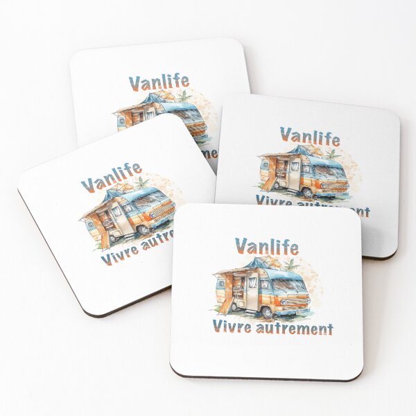 Item preview, camping vanlife, living differently Vintage VR RV camper van design and registration in French designed and sold by isaweb.