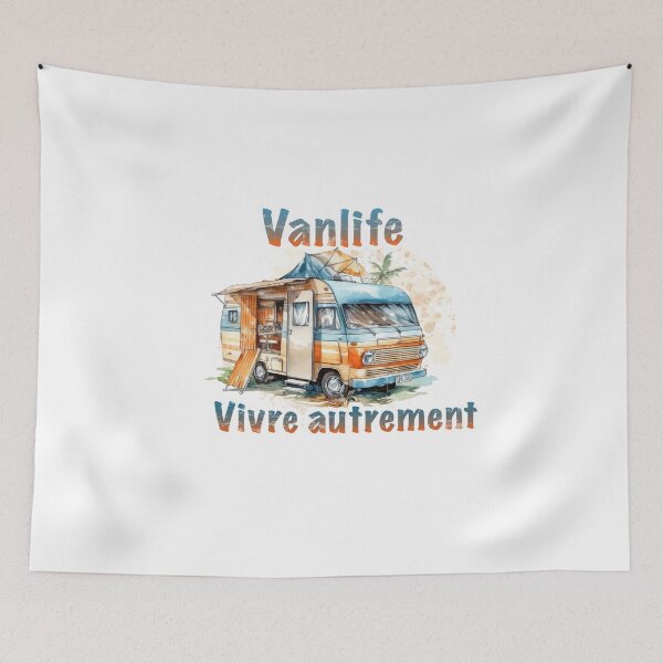 Item preview, camping vanlife, living differently Vintage VR RV camper van design and registration in French designed and sold by isaweb.