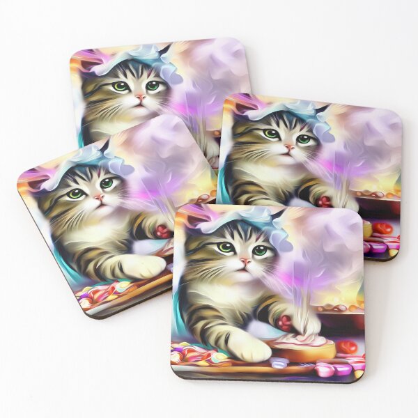 Item preview, cat cooking chef designed and sold by GLORY-LIFE.