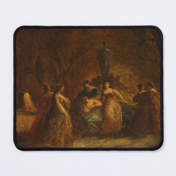 Item preview, A Woodland Fête | Adolphe Monticelli | 1857 French Romanticism Art designed and sold by CJET.