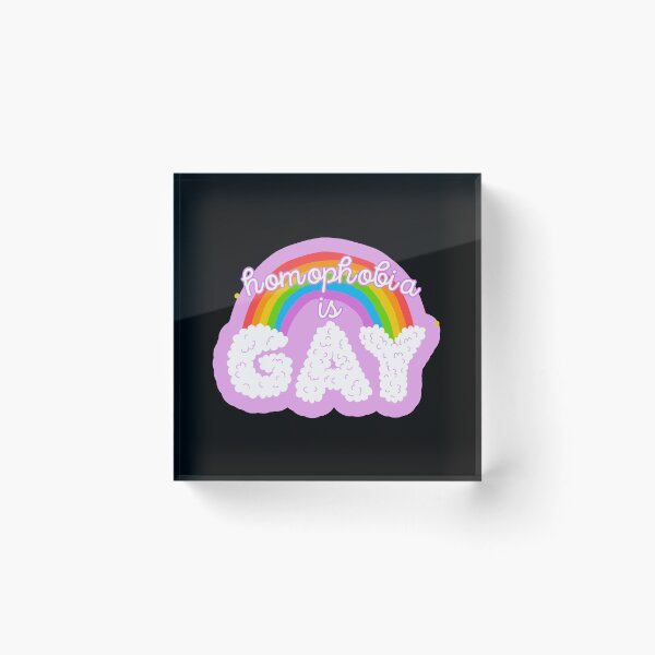 Item preview, Homophobia Is Gay designed and sold by SunfullyYours.