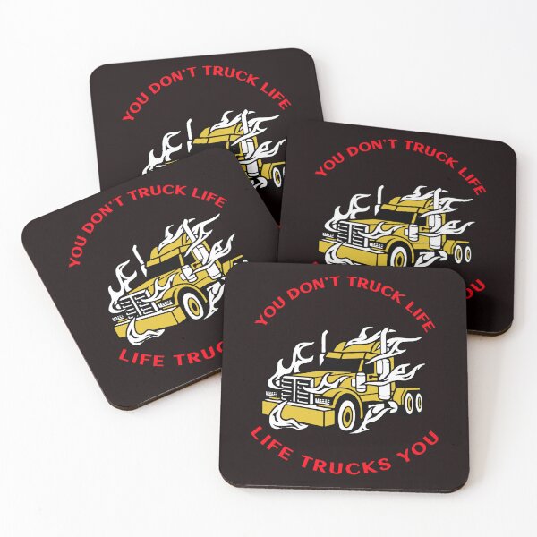Item preview, Trucker in Flames You Don't Truck Life, Life Trucks You GR designed and sold by TeamsterLife.