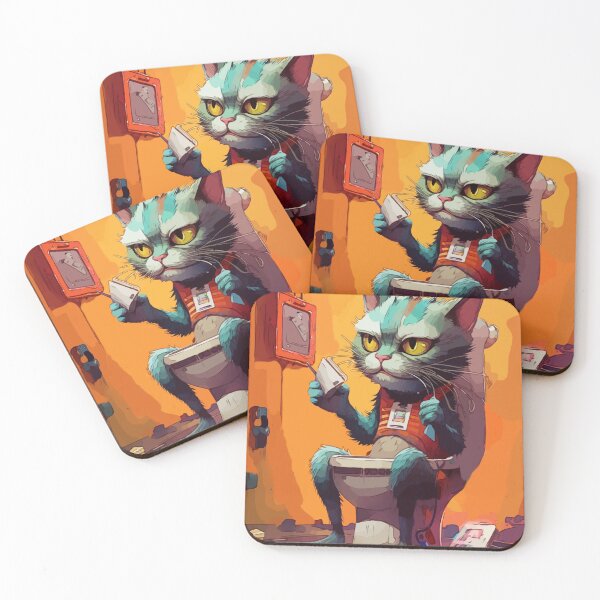 Item preview, Cat on the throne designed and sold by randynash.