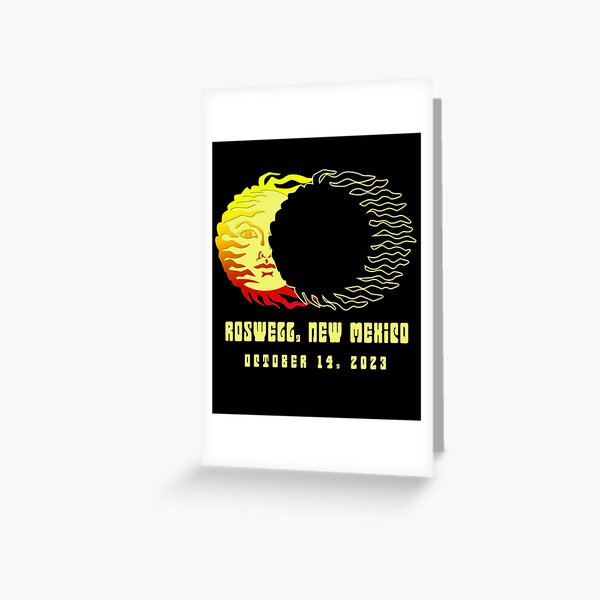 Item preview,  Annular Solar Eclipse OCTOBER 2023 Roswell designed and sold by Greenbaby.