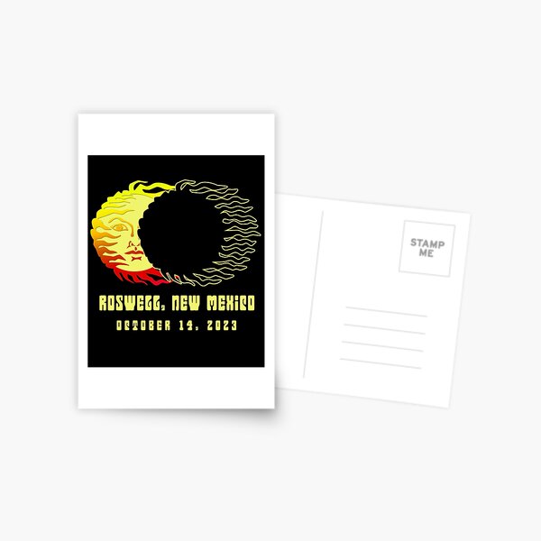 Item preview,  Annular Solar Eclipse OCTOBER 2023 Roswell designed and sold by Greenbaby.