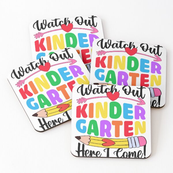 Item preview, Watch Out Kindergarten Here I Come Back to School Kid  designed and sold by _ROYAL_ PRINT_ ⭐⭐⭐⭐⭐.