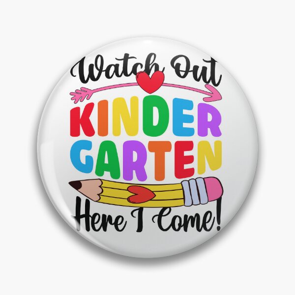 Item preview, Watch Out Kindergarten Here I Come Back to School Kid  designed and sold by _ROYAL_ PRINT_ ⭐⭐⭐⭐⭐.