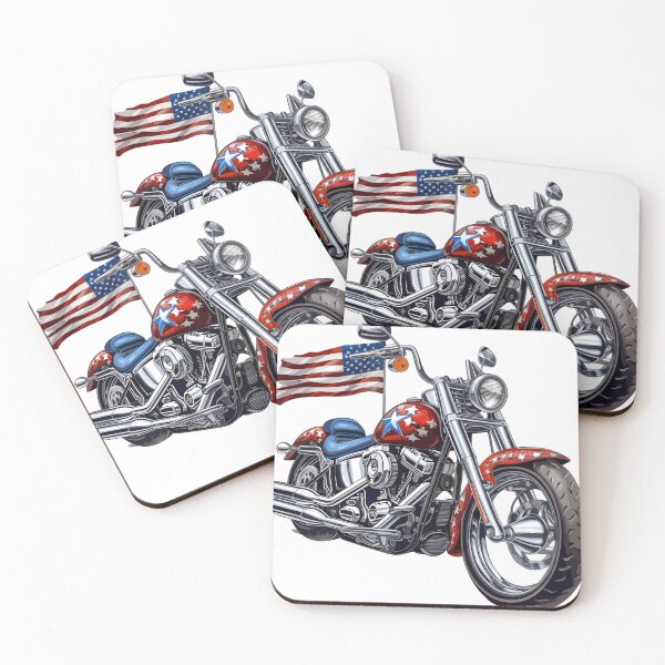 Item preview, Patriotic Motorcycle | July 4th Harley  designed and sold by cy312.