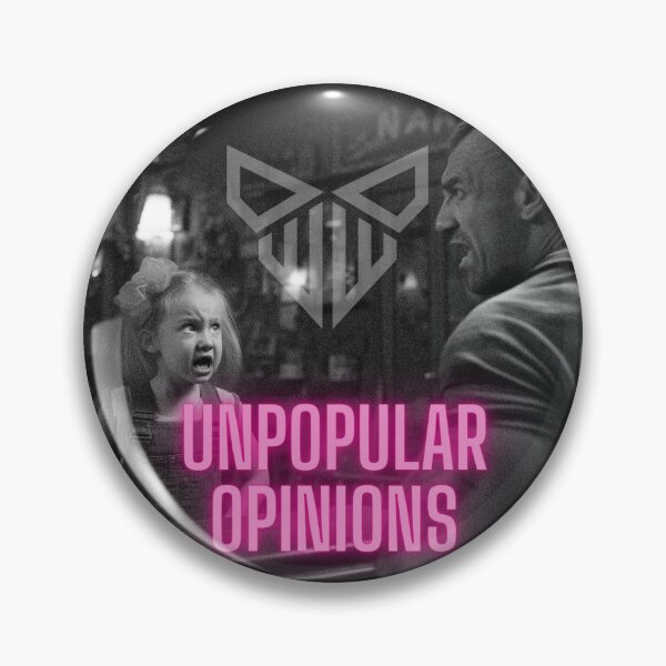 Artikelvorschau, Unpopular Opinions - unbequeme Ansichten entworfen und verkauft von WackyWorldArt.