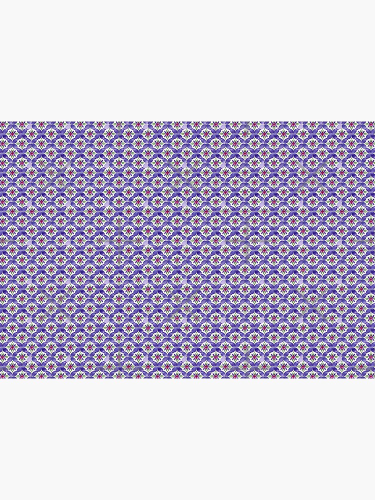Thumbnail 5 of 5, Mask, Flower Pattern "Brandi" - Default designed and sold by Patterns For Products.
