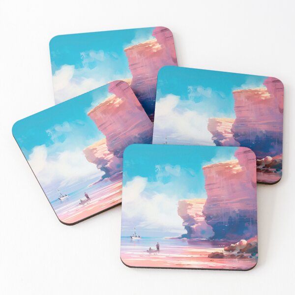 Item preview, yacht arriving at the coast designed and sold by pixed-art.
