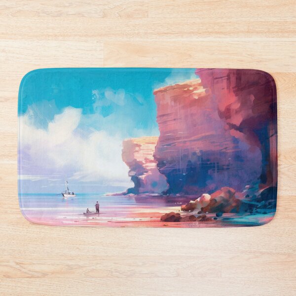 Item preview, yacht arriving at the coast designed and sold by pixed-art.