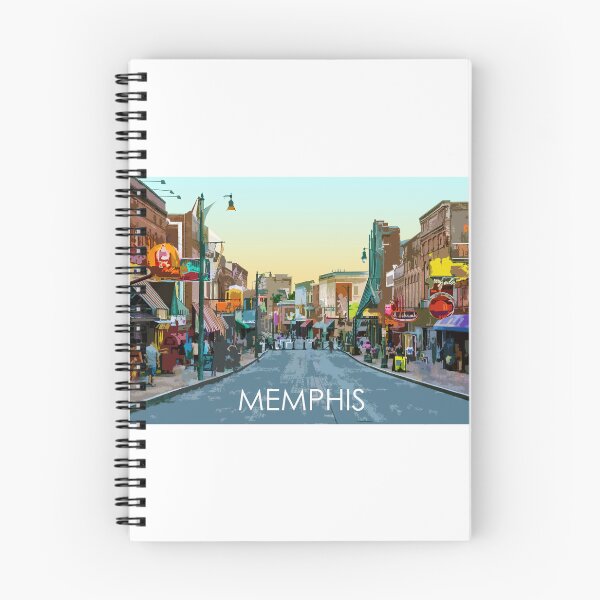 Item preview, Beale Street, Memphis, Tennessee, USA, Travel Print designed and sold by summattodraw.