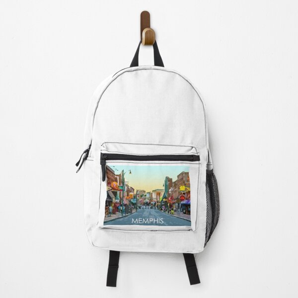 Item preview, Beale Street, Memphis, Tennessee, USA, Travel Print designed and sold by summattodraw.
