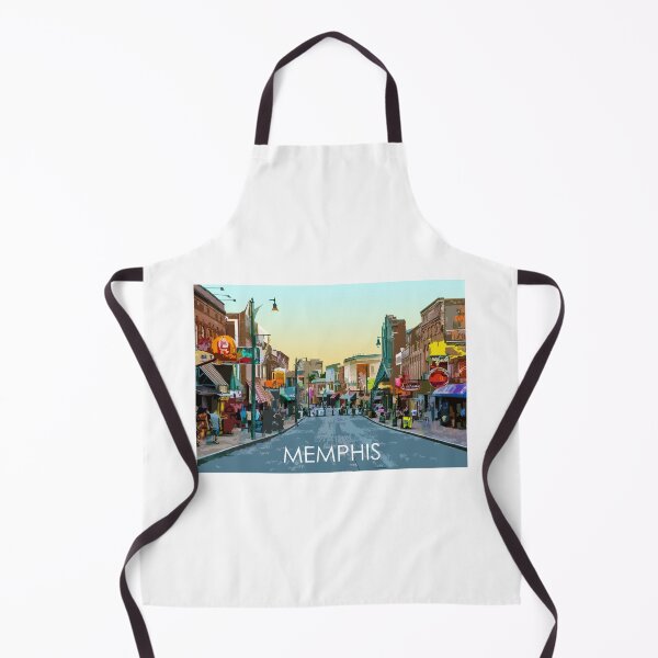 Item preview, Beale Street, Memphis, Tennessee, USA, Travel Print designed and sold by summattodraw.