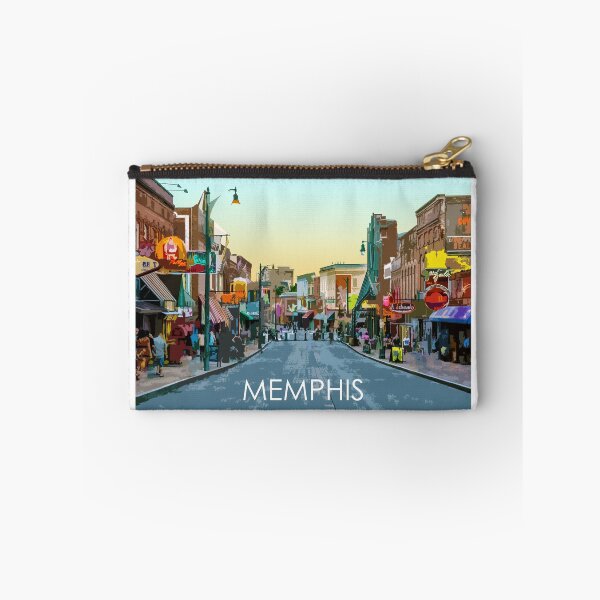 Item preview, Beale Street, Memphis, Tennessee, USA, Travel Print designed and sold by summattodraw.
