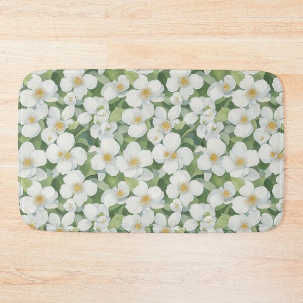 Item preview, Pure Serenity: An Extraordinary Watercolor Pattern of Winsome White Flowers designed and sold by CelTopSkinz.