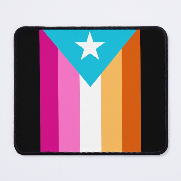 Item preview, Puerto Rico/Puerto Rican Boricua Lesbian Queer LGBT Flag designed and sold by armontheroad.
