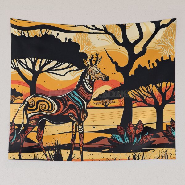 Item preview, African ethno designed and sold by WildlifeSafari.