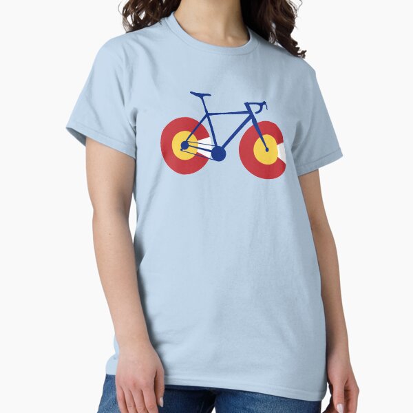 Colorado Flag Bicycle Classic T-Shirt